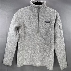 Gray Patagonia sweater. 
Women’s size small.